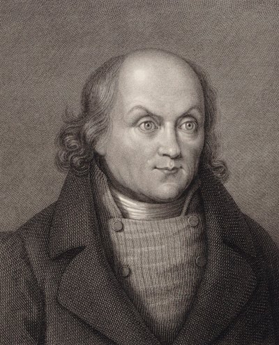 Portret Hansa Georga Nägelego 1773-1836. autorstwa Johann Martin Esslinger