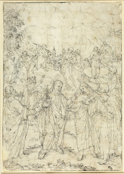 Chrystus i apostołowie autorstwa Johann Mathias Kager