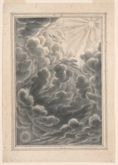 Studium Stworzenia Światła, płyta 3, Physica Sacra autorstwa Johann Melchior Füssli