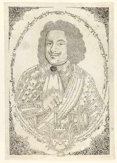Johann Georg III, elektor Saksonii autorstwa Johann Michael Puchler
