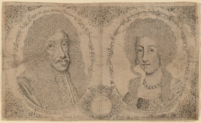 Leopold I i Eleonora Austriacka autorstwa Johann Michael Puchler