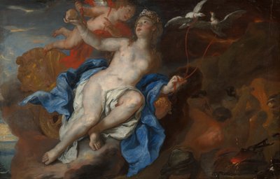 Wenus i Kupidyn w Kuźni Wulkana, 169095. autorstwa Johann Michael Rottmayr