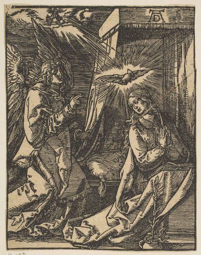 Zwiastowanie z Małej Pasji, copy.n.d. autorstwa Johann Mommard