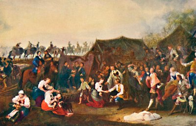 Wesele w obozie, ok. 1850, 1903 r. autorstwa Johann Moritz Rugendas