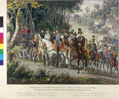 Przejazd przez Wogezy 1815 autorstwa Johann Nepomuk Hoechle