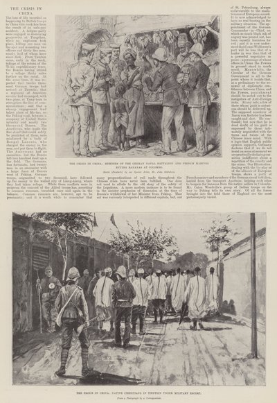 Kryzys w Chinach autorstwa Johann Nepomuk Schonberg