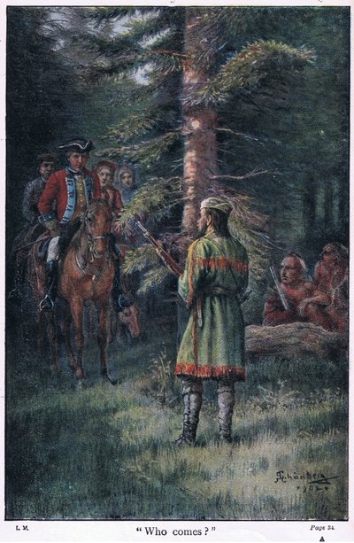 Kto przychodzi?, 1910 autorstwa Johann Nepomuk Schonberg