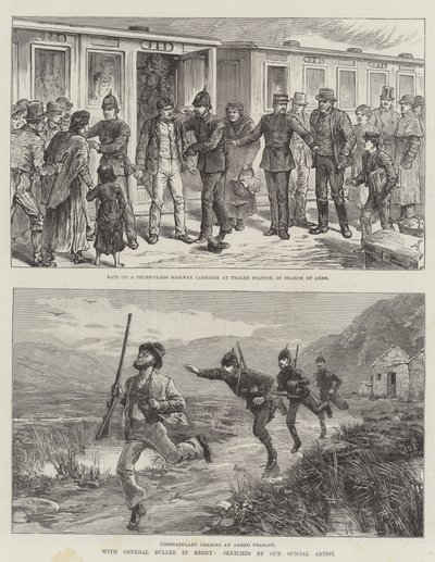Z generałem Bullerem w Kerry autorstwa Johann Nepomuk Schonberg