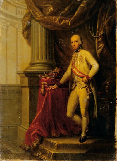 Cesarz Franciszek I Austriacki autorstwa Johann Niedermann