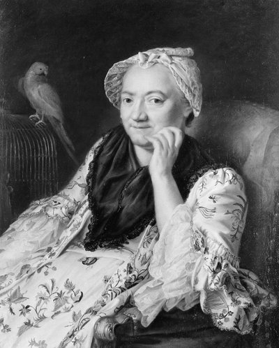 Portret kobiety. autorstwa Johann Nikolaus Grooth