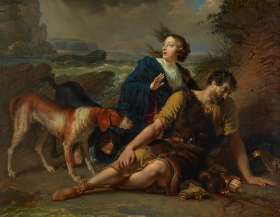 Arindal i Daura autorstwa Johann Peter Krafft