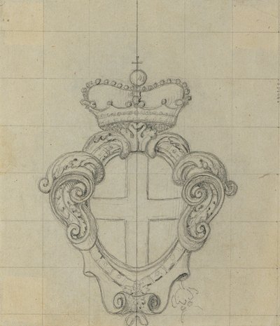 Fontanna w brzoskwiniowym ogrodzie Górnego Belwederu: detal autorstwa Johann Peter Krafft