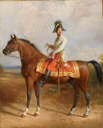 Arcyksiążę Karol na koniu autorstwa Johann Peter Krafft