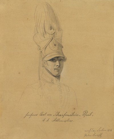 Karl Freiherr von Scharfenstein arrow autorstwa Johann Peter Krafft