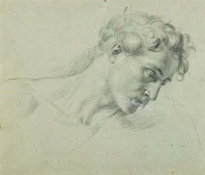 Studium dla "Arindala i Daury" autorstwa Johann Peter Krafft