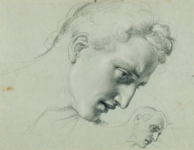Studium dla "Arindala i Daury" autorstwa Johann Peter Krafft