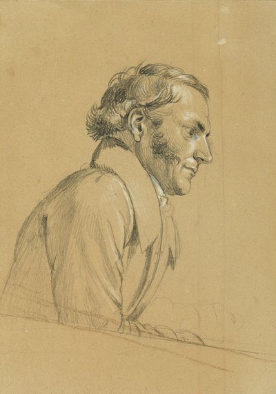 Studium męskie do „Powrotu cesarza Franza z Pressburga” autorstwa Johann Peter Krafft