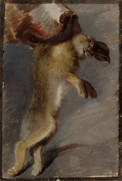 Badanie zająca autorstwa Johann Peter Krafft