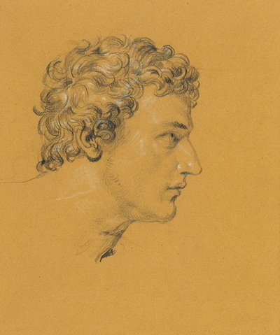 Studium głowy autorstwa Johann Peter Krafft