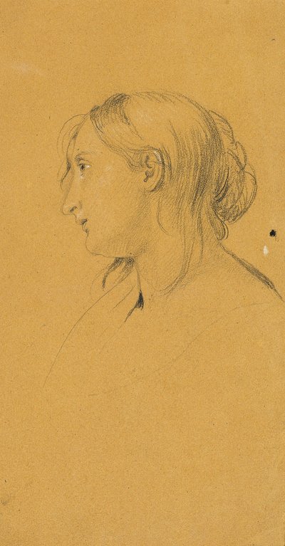 Studium dla „Osjana i Malwiny” autorstwa Johann Peter Krafft