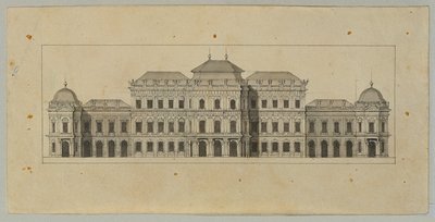 Studium dla Górnego Belwederu autorstwa Johann Peter Krafft