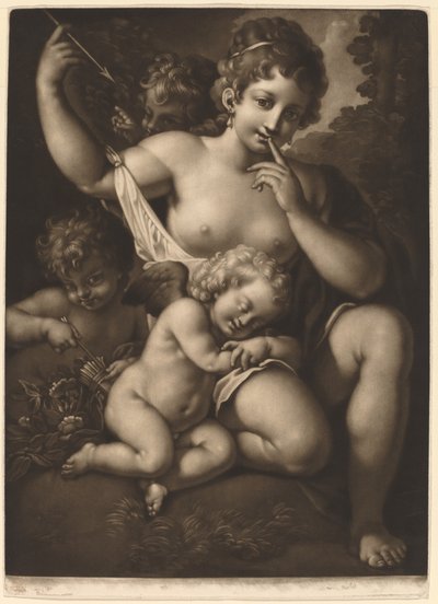 Wenus i Amor autorstwa Johann Peter Pichler