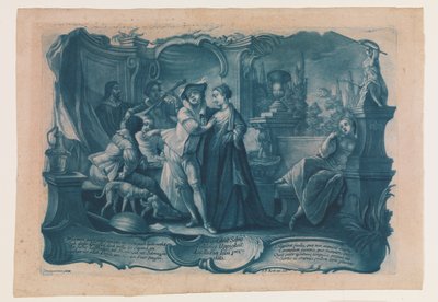 Syn marnotrawny w towarzystwie kurtyzan autorstwa Johann Philip Koch
