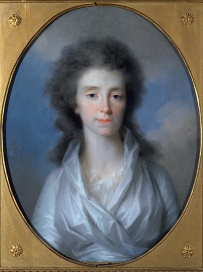 Luise, wielka księżna Saxe-Weimar-Eisenach autorstwa Johann Philipp Bach