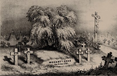 Poważne pytanie Mozarta. Według oryginalnych listów od samej wdowy po Mozarcie, 1856. autorstwa Johann Ritter von Lucam