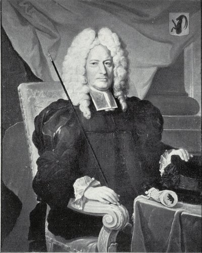 Portret Christopha Steigera I. autorstwa Johann Rudolf Huber