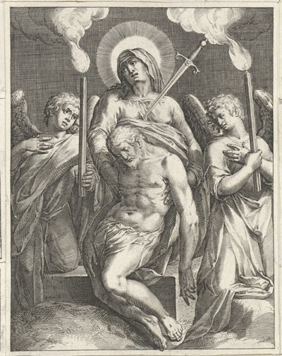 Współczucie autorstwa Johann Sadeler (I)
