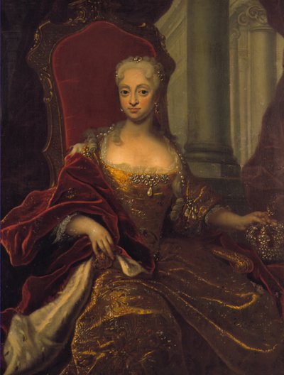 Louisemecklenburgdenmark autorstwa Johann Salomon Wahl