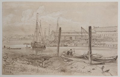 Am Reiherstieg autorstwa Johann Theobald Riefesell