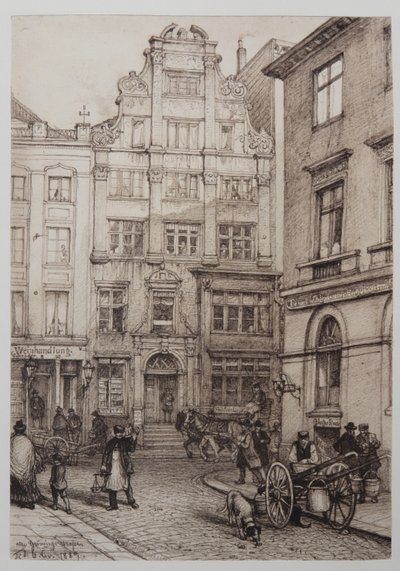HH-Riefesell-30-Alte-Gröningerstraße-9-06-11-1889 autorstwa Johann Theobald Riefesell