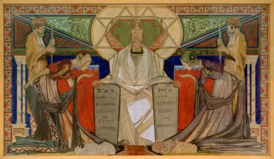Wyrok Salomona autorstwa Johan Thorn Prikker
