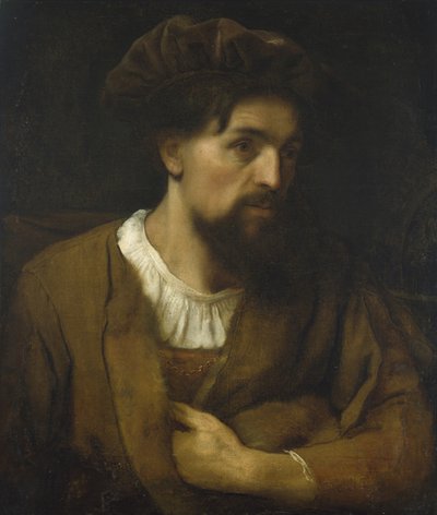 Portret filozofa (olej na płótnie) autorstwa Johann Ulrich Mayr