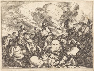 Kaprysy różnych bitew autorstwa Johann Wilhelm Baur