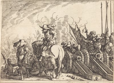 Kaprysy różnych bitew autorstwa Johann Wilhelm Baur
