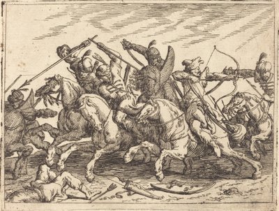 Kaprysy różnych bitew, 1635. autorstwa Johann Wilhelm Baur