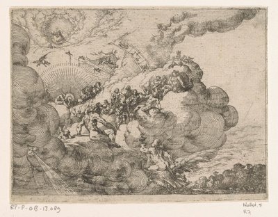 Niebo Cztery elementy (tytuł serii) autorstwa Johann Wilhelm Baur