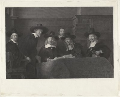 Mistrzowie stali autorstwa Johann Wilhelm Kaiser (I)