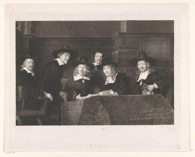 Mistrzowie stali autorstwa Johann Wilhelm Kaiser (I)
