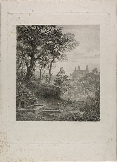 Zbliża się wiosna autorstwa Johann Wilhelm Schirmer