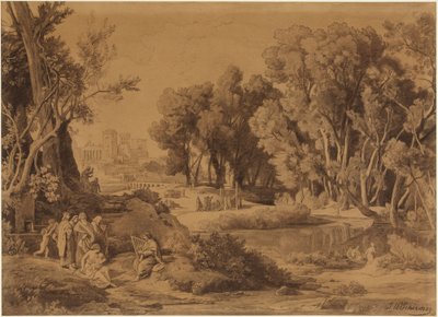 Wynalezienie sztuk w rodzie Kaina (Księga Rodzaju 4, 20-22) autorstwa Johann Wilhelm Schirmer