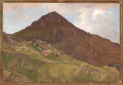 Pusty krajobraz wysokogórski autorstwa Johann Wilhelm Schirmer