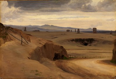 Widok na Kampanię Rzymską autorstwa Johann Wilhelm Schirmer