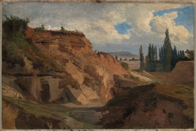 Kamieniołom w południowej Francji autorstwa Johann Wilhelm Schirmer