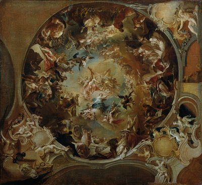 Wniebowstąpienie Maryi autorstwa Johann Wolfgang Baumgartner