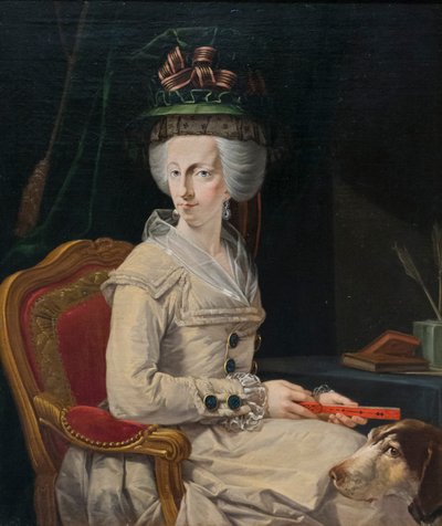 Maria Amalia z Austrii, ok. 1778-79 (olej na płótnie) autorstwa Johann Zoffany