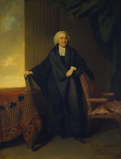 Portret wielebnego Philipa Cocks autorstwa Johann Zoffany